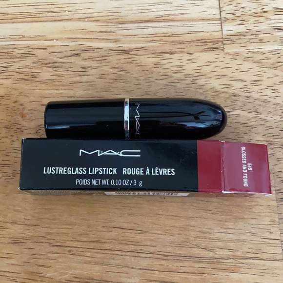 MAC Cosmetics Makeup Mac Lustreglass Sheershine Lipstick Glossed And Found Poshmark